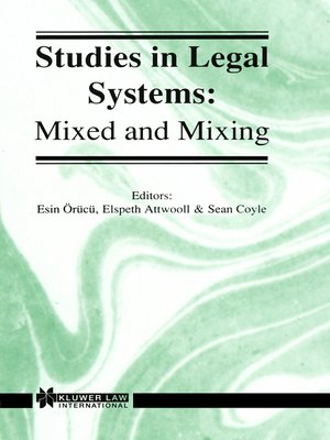 cover image of Studies in Legal Systems